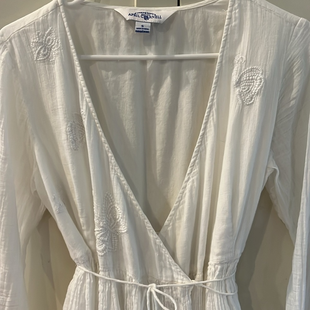 Rare Find! Gorgeous April Cornell Dressing Gown/Nightgown; Size S - Picture 12 of 14